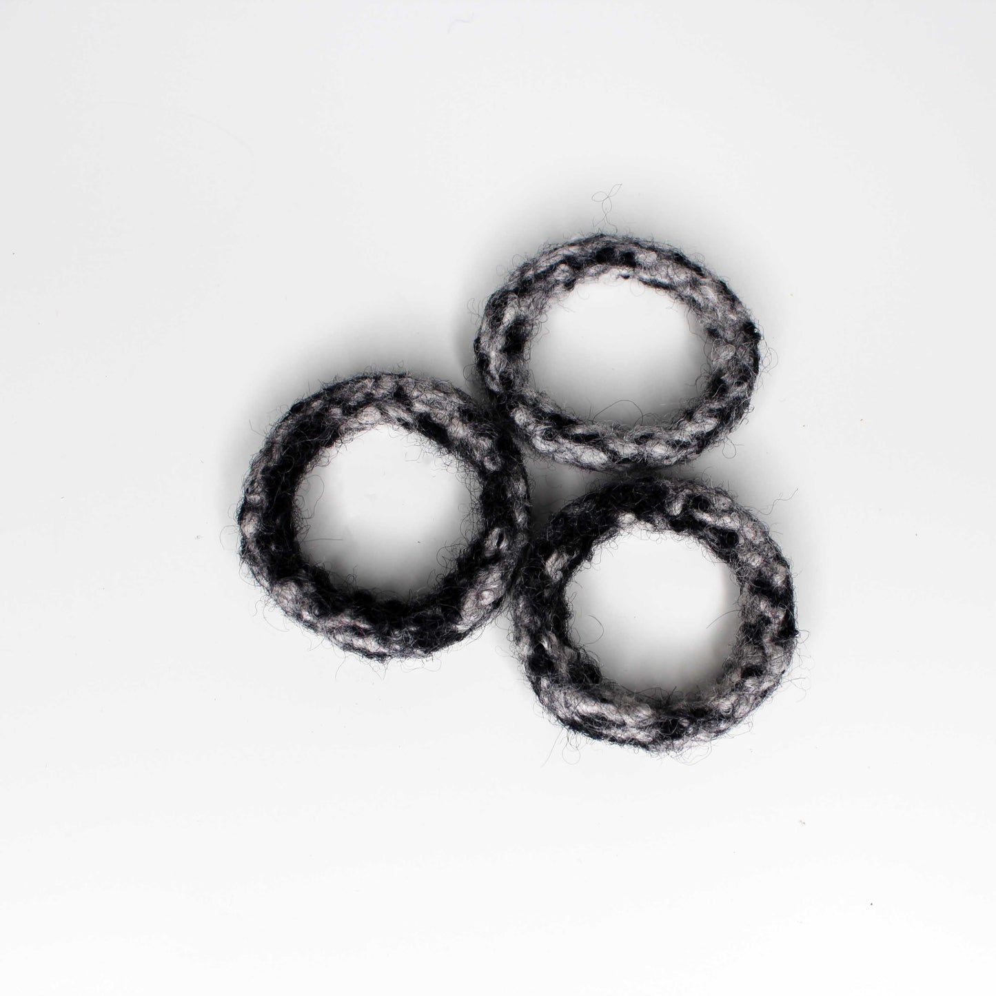 Filzring hair band salt'n'pepper