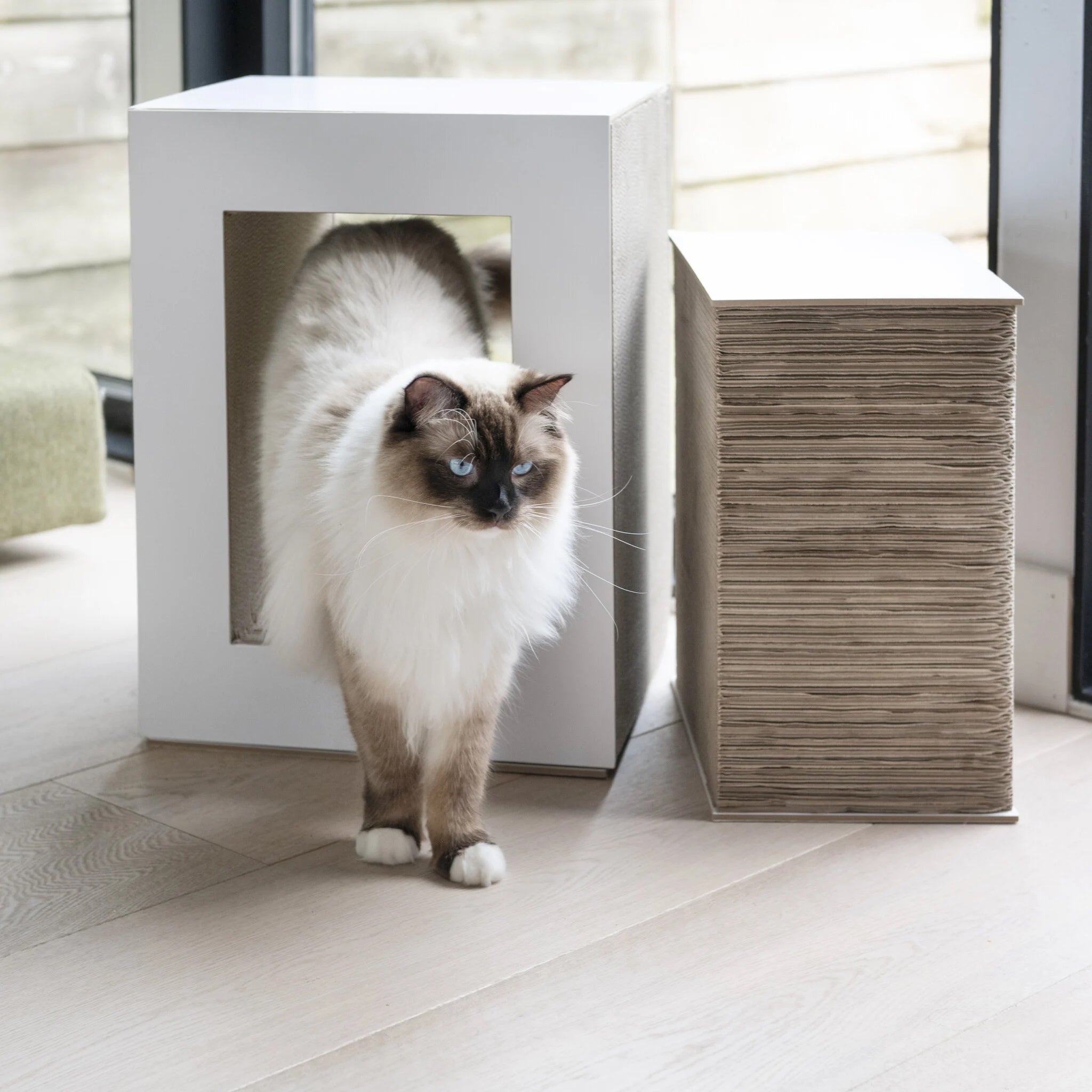 Hoopo Table - Kratzmöbel Weiss