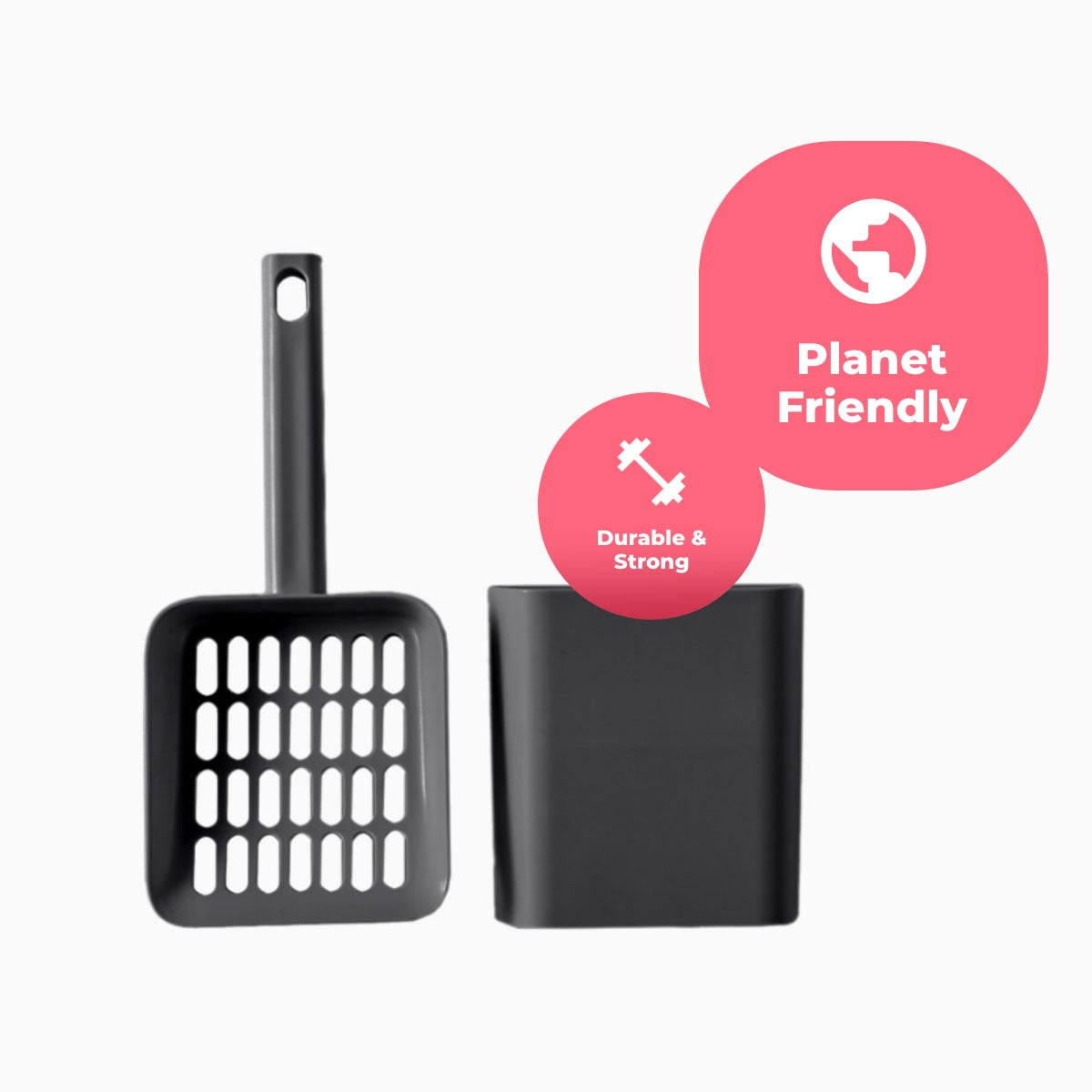 Hoopo Poh - Katzenklo - Grau