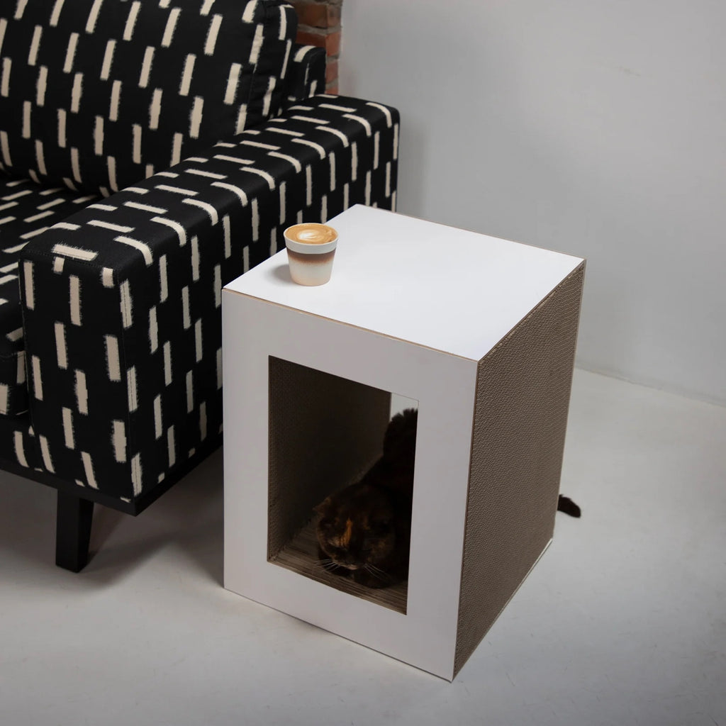 Hoopo Table - Kratzmöbel Weiss