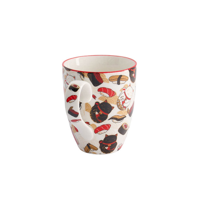 Tasse Kawaii Sushi Lucky Cat Ø 8.5 cm, 380 ml