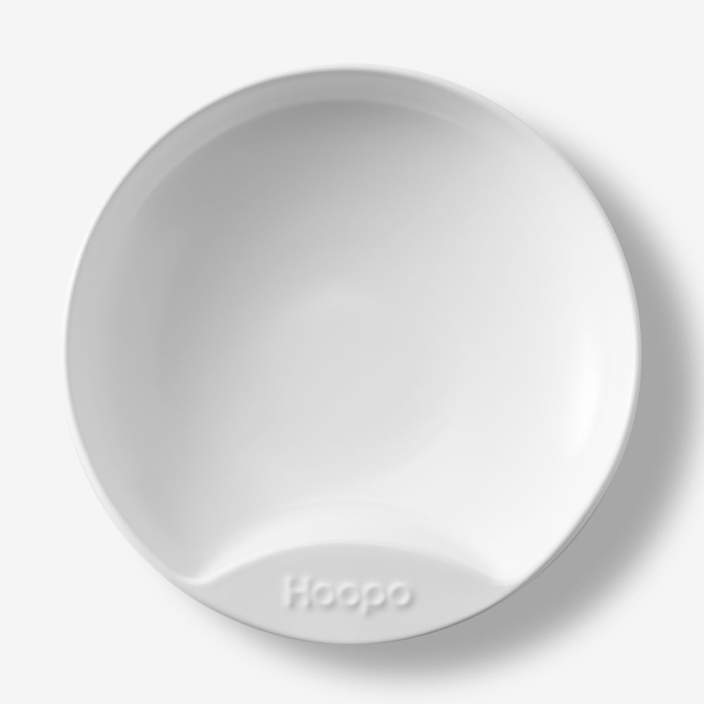 Hoopo Plate Napf - weiss