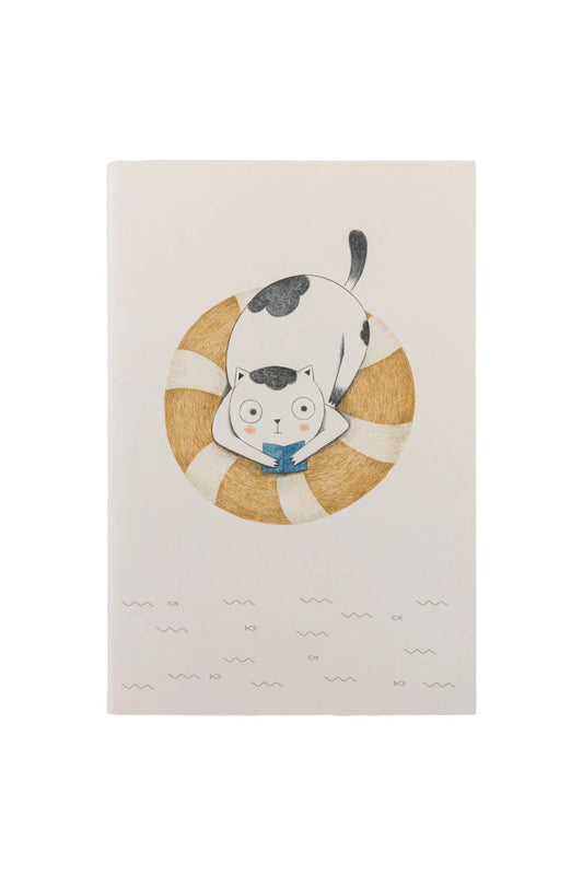 Notizbuch Splashy Cat