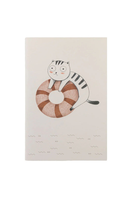 Notizbuch Splashy Cat
