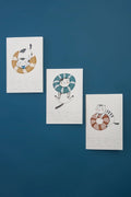 Notizbücher SPLASHY CATS 3er-Set