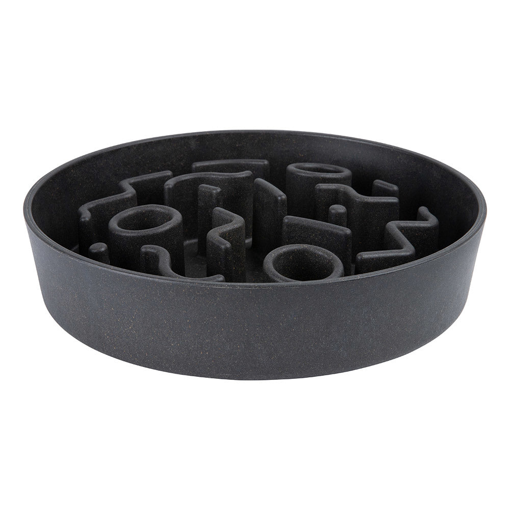 BAMBOO Dog Slow Feeder Dark Grey