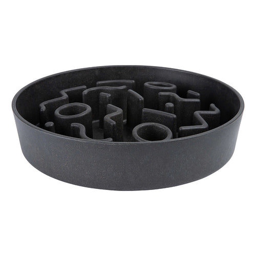 BAMBOO Dog Slow Feeder Dark Grey
