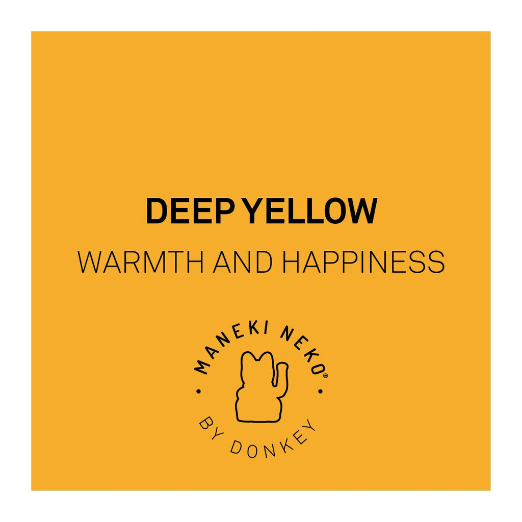 MANEKI NEKO Lucky Mug - Deep Yellow