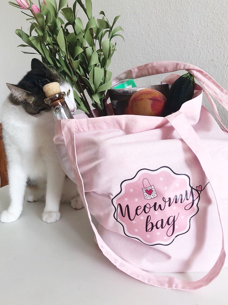 Meowmy Bag Rosa