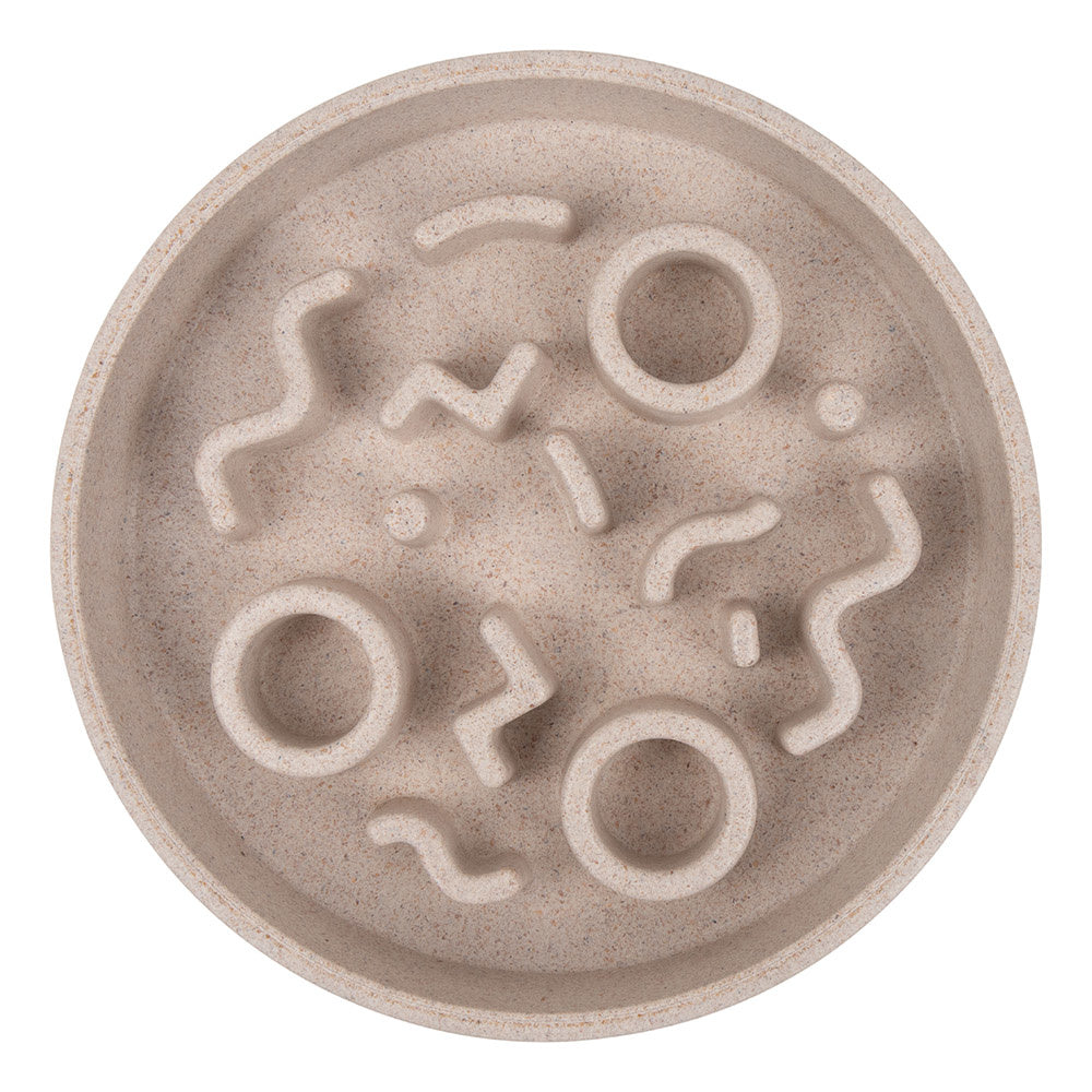 Bamboo Cat Slow Feeder 13,5cm Merengue