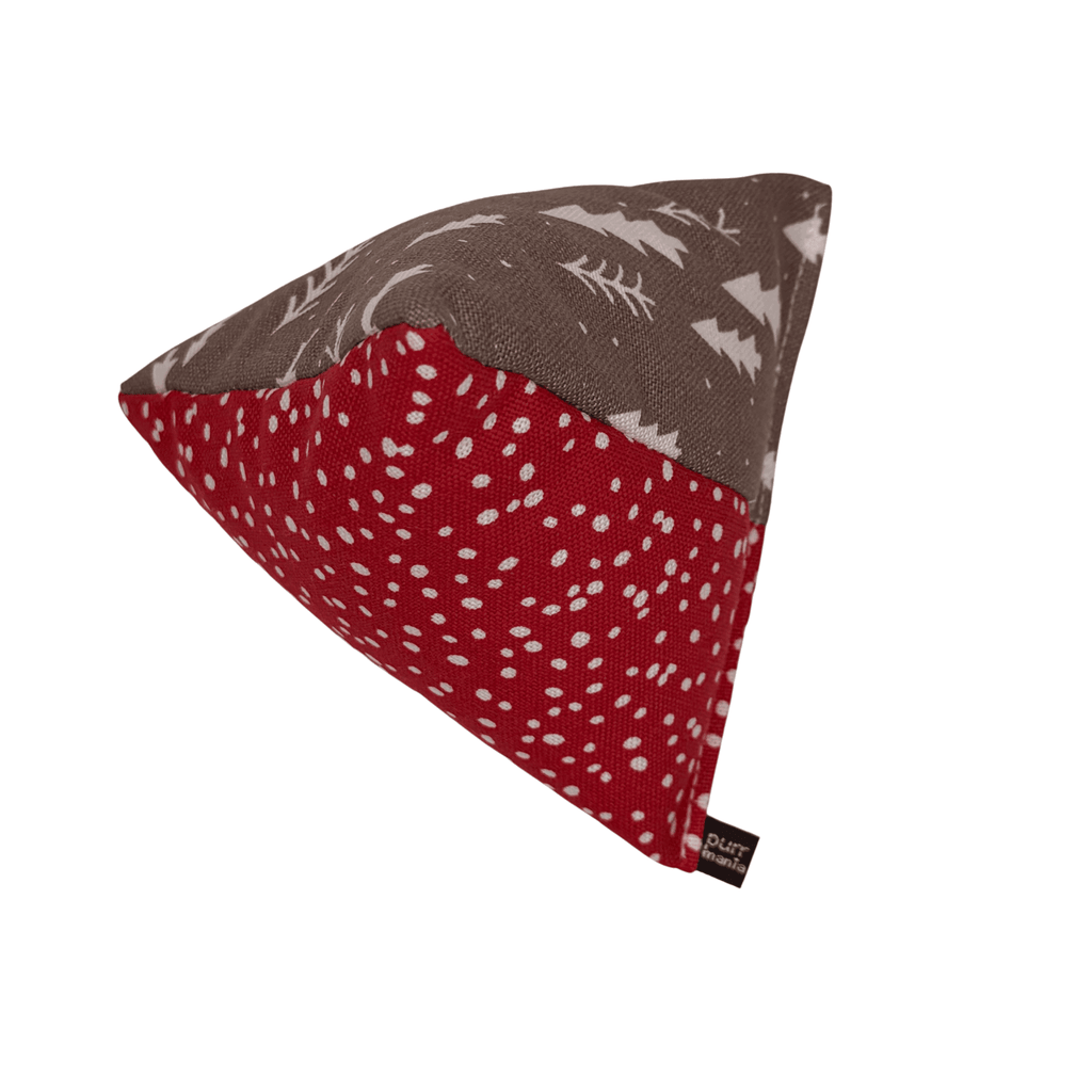 purramid xmas - XL Schmusepyramide mit Baldrian + Catnip