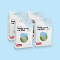 Hoopo Tofu Fine Katzenstreu Sparpack - 4 mal 7L